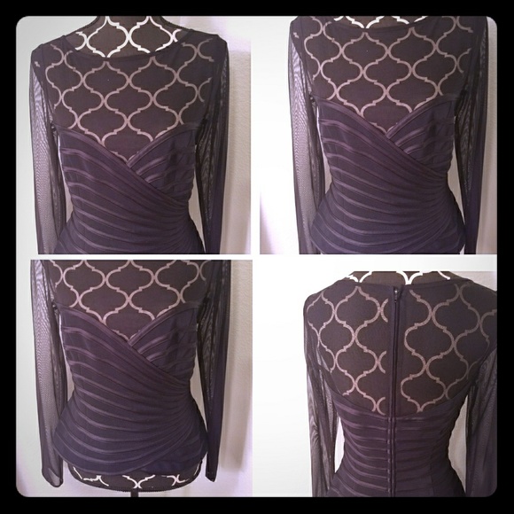 JS Collections shear sleeves top size 8 - Picture 1 of 2